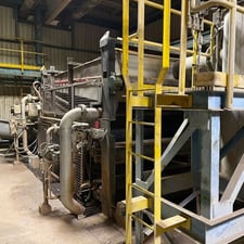 8' x 87' Phoenix #WX-2.5, Belt Filter Press, 536" top belt width, 7.5 HP Reliance motor, 100 GPM @ 100 psig