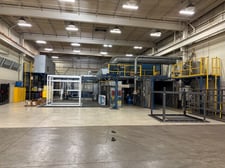 Powder coating line, Nordson, with guns, power supplies, complete