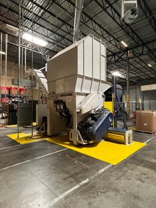 Complete Integrated Shredding, Dust Collection & Auto-Tie Baling Line