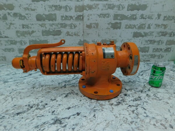 Consolidated #1811KD-0-6X1-23, Safety Relief Valve, Flanged, 2 x 2