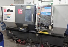 Haas #ST-20SSY, 31.7" swing, 2" bar, 3-jaw 8" chuck, coolant system, automatic tool setter, 2016