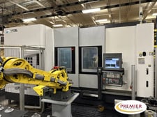 Okuma #Multus-U3000-2SW/1500, OSP-P300S Control, 59" centers, 25.59" turning diameter, with robot, 2015