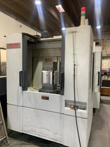 Mori Seiki #NH-4000DCG, 4-Axis Horizontal Machining Center, 22" X, 22.5" Y, 24.8" Z, 15.75" pallet, 25 HP