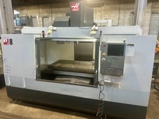 Haas #VF-8/40, CNC Vertical Machining Center, 64" X, 40" Y, 30" Z, 36" x 64" table, 30 HP, 8100 RPM, CAT 40