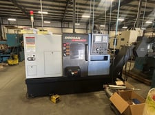 Daewoo Doosan #Lynx-220LC, CNC lathe, 20" swing, 8" chuck, 3-jaw, 2.6" bar, 12.6" dia., 20.7" turning length