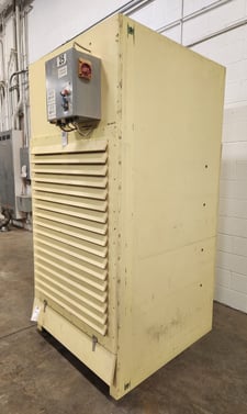 5,500 cfm Custom System's UCB-1 back-draft module for wood dust