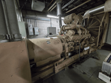 750 KW Cummins #KTA38, diesel generator set, 3 phase, 480/277 Volts, AS IS