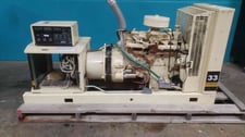 33 KW Kohler #33RZ262, natural gas/propane generator set, 120/240 Volts, 1420.7 hours, AS IS
