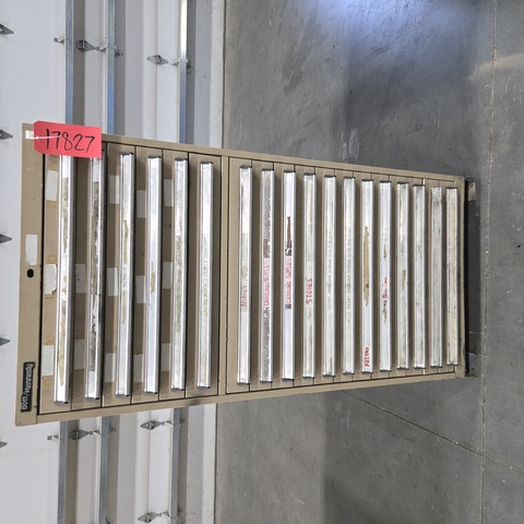 18 Drawer Vidmar, Storage Cabinet, 30-1/2" x 29-1/2" x 60-1/2"