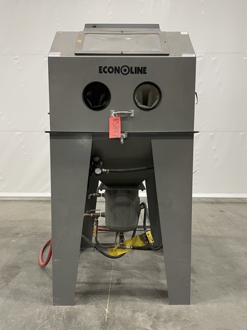36" x 30" x 35" Econoline #WD-36x30, Abrasive Sandblast Cabinet, 400 cfm dust collector, ASME pressure vessel