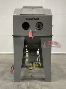 36" x 30" x 35" Econoline #WD-36x30, Abrasive Sandblast Cabinet, 400 cfm dust collector, ASME pressure vessel
