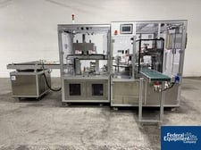 Hi #DESIGNFIL-3R-2, rotary double head multi color design filling mach, 2 filling nozzles, 5 colors