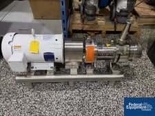 Bornemann #SLH-4G-1035, Twin Screw Pump, Stainless Steel, 8.8 GPM, 5 HP, 230/460 V., 2022