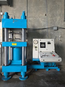 500 Ton, Hyseco, 4-Post Compression Hydraulic Press, 6 stroke