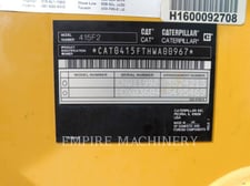 Cat 415F2 4EO, Backhoe Loader, 2982 hours, S/N: HWA00967, 2020