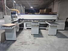 SCM Gabbiani #P75, Automatic Front Load Panel Beam Saw, 500 hours, pristine condition, 2019