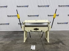 12 gauge x 4' ShopFox #M1012, pan & box brake, to 135° brake angle, 6" box/pan depth, 2020