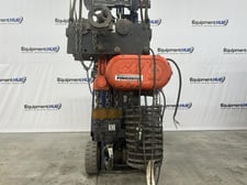 10 Ton, CM #Powerstar-717202E, electric chain hoist with manual trolley, 10' lift height, 7.5 HP, 13 FPM
