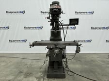 Seiki XL #3VX, vertical milling machine with Newall digital read out, Serv power feed, 10" x50" table, 3 HP