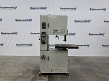 24" MSC #09514654, vertical metal cutting vari-speed bandsaw, 2 HP, 80-4000 FPM, built-in blade welder