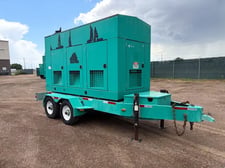350 KW Cummins, diesel generator, trailer/enclosed enclosure, 2003