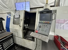 Hurco #TM-10, CNC turning center, 23.5" swing, 10" chuck, 2.9" bar, 14" dia., 19.3" lgth, 3000 RPM, 30 HP, 12
