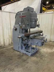 Cincinnati #315-TF16, vertical mill, 15-3/4" x68" table, #50 NS taper, 15 HP, 4 position turret stop on