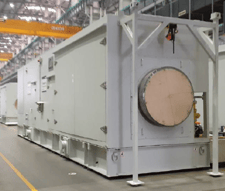 Surplus MAN MGT6000, 8.1 MVA, 10,500v. 50 Hz. Natural Gas Turbine Generator