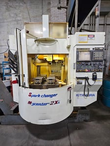 Kitamura #MyCenter-2Xi-Sparkchanger, CNC Vertical Machining Center, 20" X, 14" Y, 18" Z, 15,000 RPM, 24