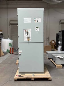 600 Amp. ASCO #F07ATBA30600C5XC, Automatic Transfer Switch, 3-pole, NEMA 1 enclosure, 208 Volt, 3PH