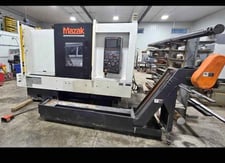 Mazak #Quick-Turn-Nexus-350-II, CNC Lathe, 29.5" swing, 16.5" turning diameter, 12" chuck, 4" bar, 40 HP