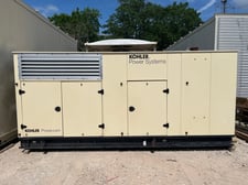 500 KW Kohler #500REOZJB, diesel genet, 480 Volts, sound attenuated enclosure, 502 hours, 2015