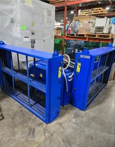 10000 cfm RoboVent Fusion 3 #DTS-10000-8, (8) cartridge unit dust collector, 4096 sq.ft., 30 HP, 2014
