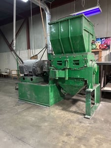 17"/23" x 43" Cumberland #43, granulator, closed rotor or open rotor, 3 to 5 fly knives, 2 bed knives, 100