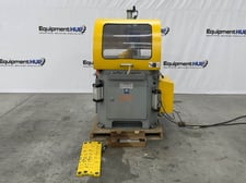 20" JIH-I Machinery #JIH-20, non-ferrous upcut cold saw, 5 HP, 30.4" x 15.2" table area, 2007