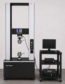 United #SFM-100kN, 20K (100kN) tension & compression testing machine, 60" testing opening, 22" btwn