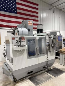 Haas #VF-2, Vertical Machining Center, 30" X, 16" Y, 20" Z, 36" x 14" table, 30 HP, 7,500 RPM, 24 automatic