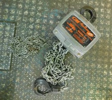Columbus McKinnon CM Hurricane360 Manual Hand Chain Hoist, 3 Ton, 10' Lift 5635A