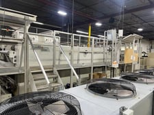 59" Apollo/TSK #1450, Dual Rotary Knife Sheeter, 16"-60" sheet length range, 990 FPM, 2012