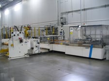 Hugobeck, Automated Form-Fill-Seal System, 27.55"-49.2" product length, 47.24" max. paper width, 164 FPM max.
