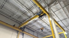 7.5 Ton, Demag, 26' 2" Span, 26' Lift, Pendant Control, 2-Speed All Motions, 125' (x2) Rail/Runway/Cols