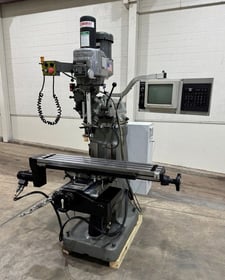 Bridgeport #Series-I-EZ-Trak, 9" x48" table, 2 HP, 30" X, 12" Y, 16" Z, DX Control, R-8, 2000