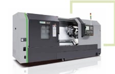 DMC #DL-25M, CNC lathe w/milling, Fanuc 0iT, 24" swing, 10" chuck, 2.9" bar, (2) available brand new in crate