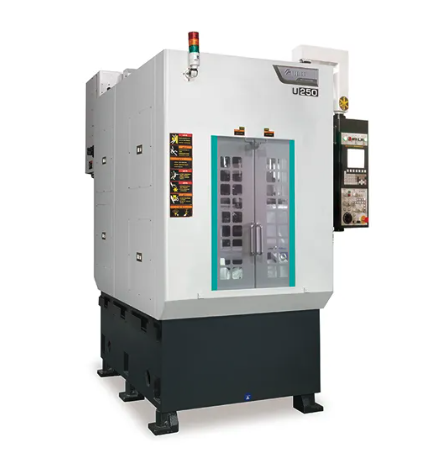 Feeler #U-250, 5-Axis (4+1) CNC vertical machining center, Fannuc 0iMF, 13.7" X, 11.8" Y, 9.8" Z, 15000 RPM