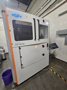 Agie Charmilles #Cut-AM-500, 3D printed part CNC Electrical Discharge Machine wire cutter, 25.9" X, 7.87" Y