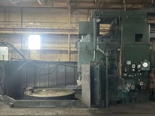 Mattison #96, vertical rotary grinder, 96" magnetic chuck