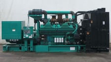 2000 KW Cummins #DQKC, diesel generator set, 277/480 Volts, 2922 HP @ 1800 RPM, QSK60-G6 engine, open power