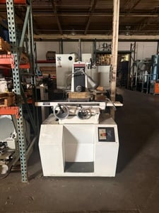 6" x 12" Harig #612, surface grinder, 7" x 1/2" x 1-1/4" wheel, electromagnetic chuck, work light