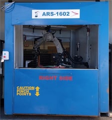 Panasonic #TA-1600, 6-axis robotic welding cell, 62.9" reach, 8 kg payload, ARS-1602 cell, G2 control, 2007