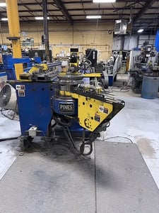 Pines #CNC075, CNC tube bender, 3" outside dimension x .109" wall mild steel, BendPro G2V2 control, 2007